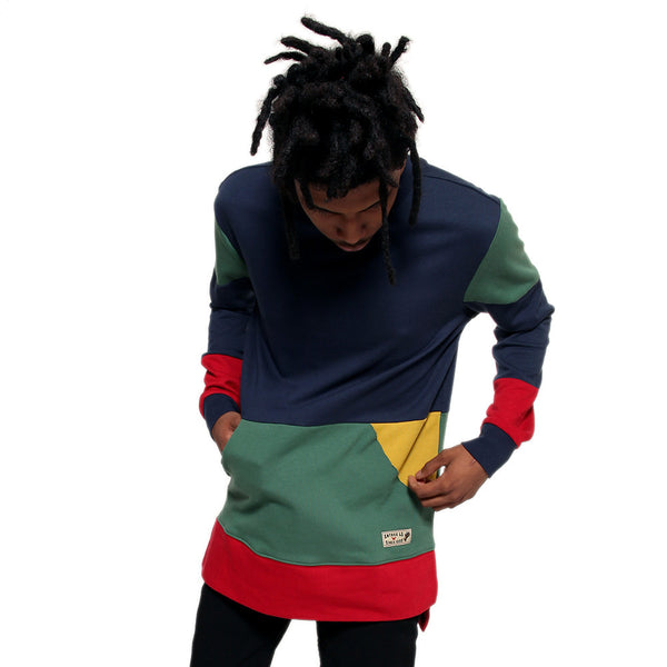 Entree LS 1990's Vintage Color Cut And Sewn Sweatshirt