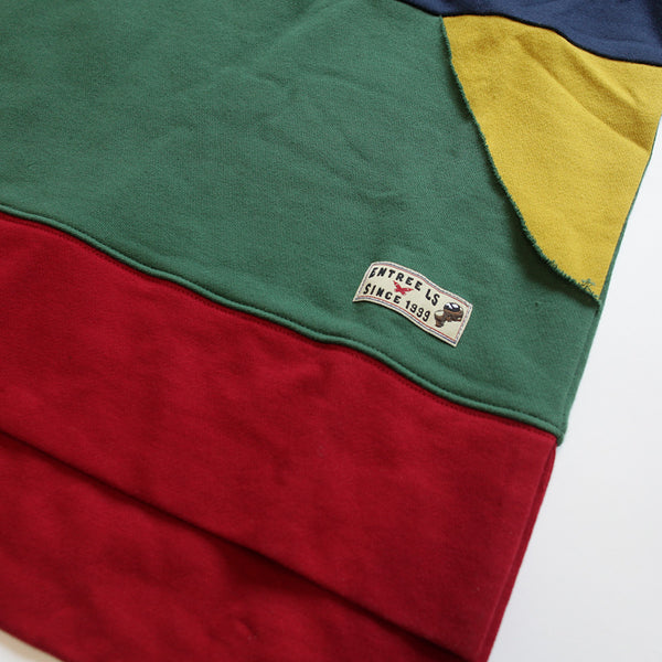 Entree LS 1990's Vintage Color Cut And Sewn Sweatshirt