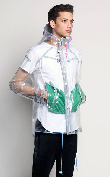 OUTERWEAR - Unknown Clear Raincoat With 3M Piping