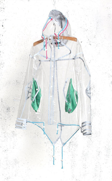 OUTERWEAR - Unknown Clear Raincoat With 3M Piping