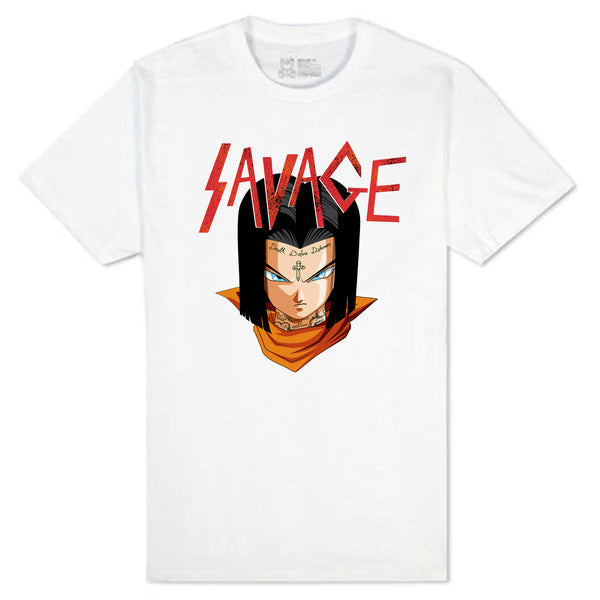 17 Savage White Tee