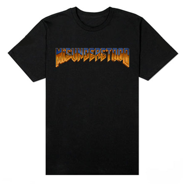 Misunderstood Doom logo Black Tee