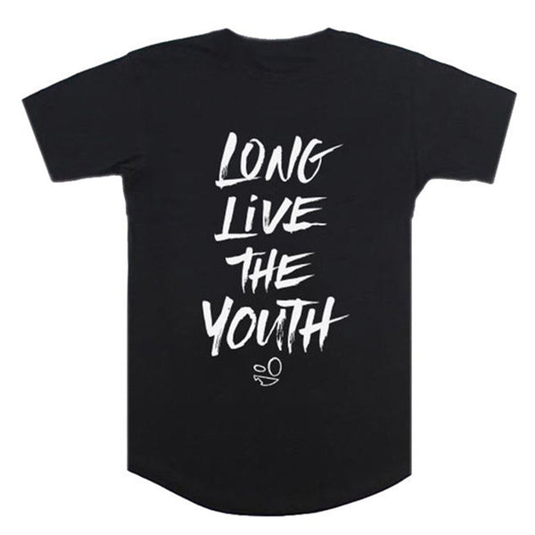 Entree LS Long Live The Youth Curved Hem Tee