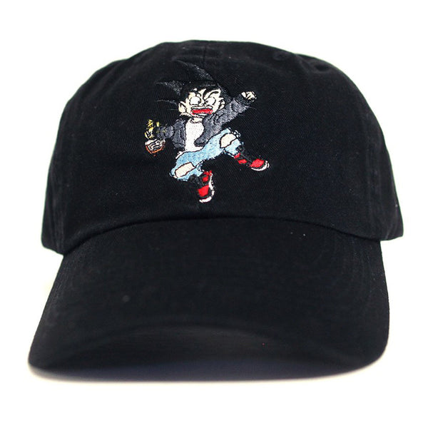 Misunderstood Goku Dad Hat in Black