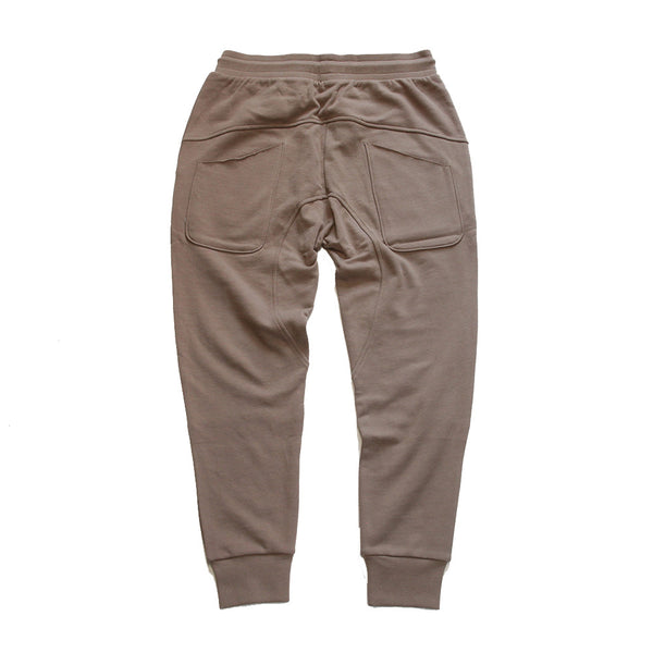Long Live the Youth Distressed Taupe Joggers