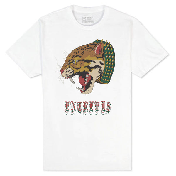 Sabertooth White Tee