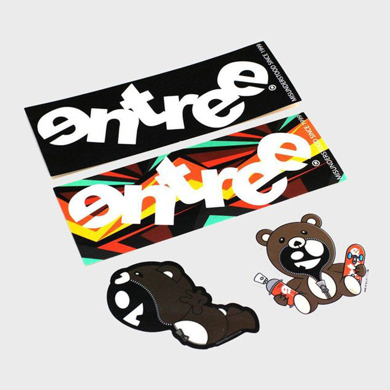 Entree LS Sticker Pack A - Pack of 4 - Low Stock