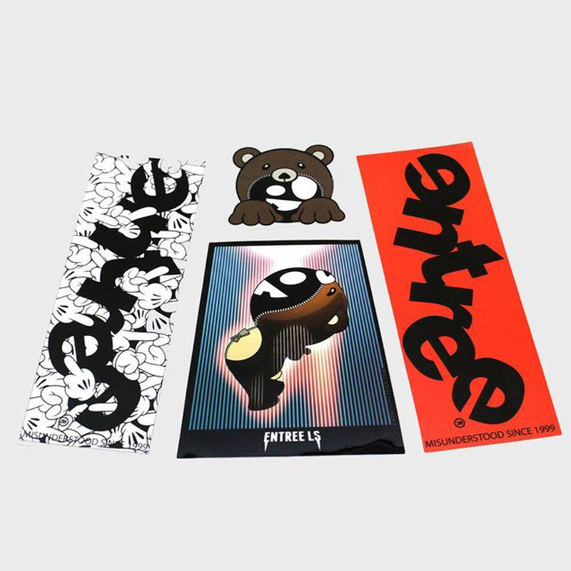 Entree LS Sticker Pack B - Pack of 4 - Low Stock