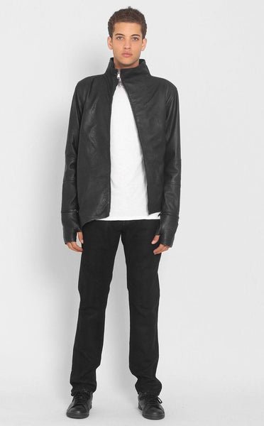 OUTERWEAR - ENIGMA LEATHER JACKET