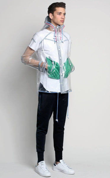 OUTERWEAR - Unknown Clear Raincoat With 3M Piping