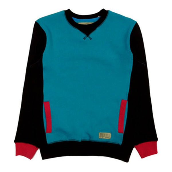 Entree LS Womens Mikkusu Aqua Crewneck Sweatshirt